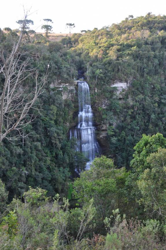 O Salto São Sebastião, em Prudentópolis - PR